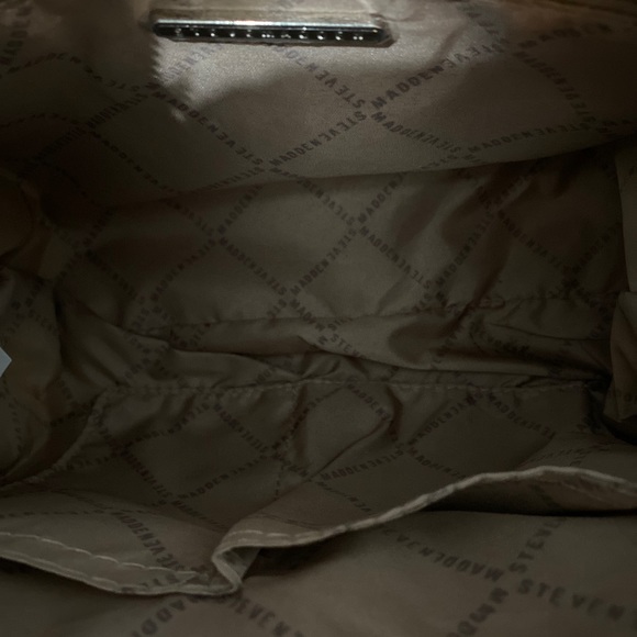 Steve Madden White Breese Crossbody or Satchel Purse - Picture 6 of 6